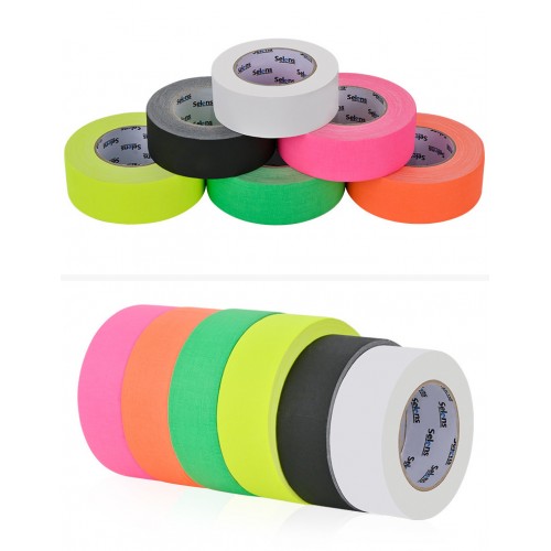 Клейкая лента SELENS Fluorescent UV Tape Yellow 48mm x 46m