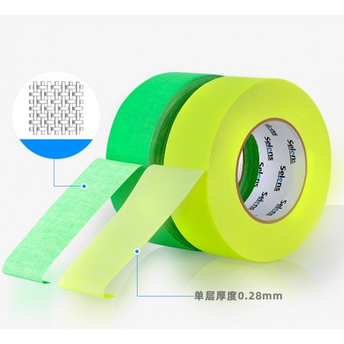 Клейкая лента SELENS Fluorescent UV Tape Green 48mm x 46m