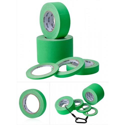 Клейкая лента SELENS Fluorescent UV Tape Green 12mm x 23m