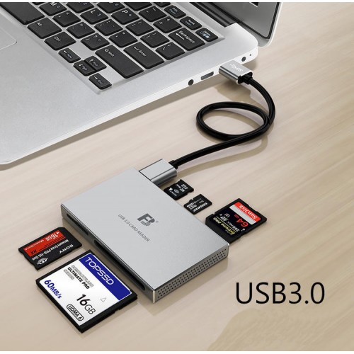 Картридер FB-886 USB 3.0 Metal