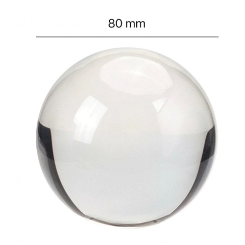 Гладкий стеклянный шар Selens 80mm