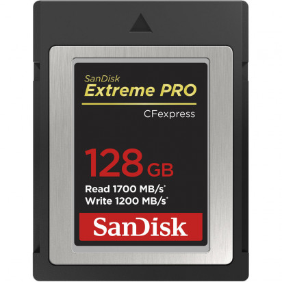 Карта SanDisk 128GB Extreme PRO CFexpress