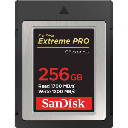 Карта SanDisk 256GB Extreme PRO CFexpress