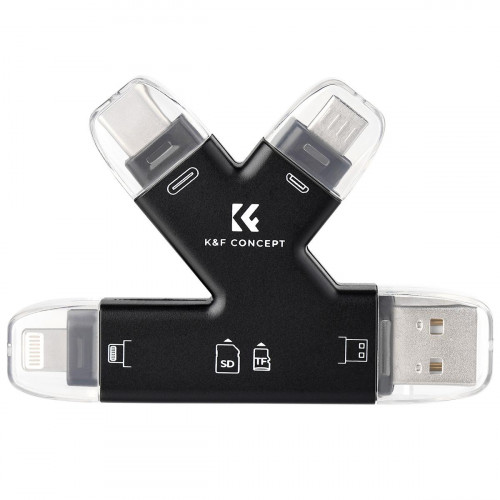 Картридер KF Micro SD 4в1 для Iphone/android/mac/pc