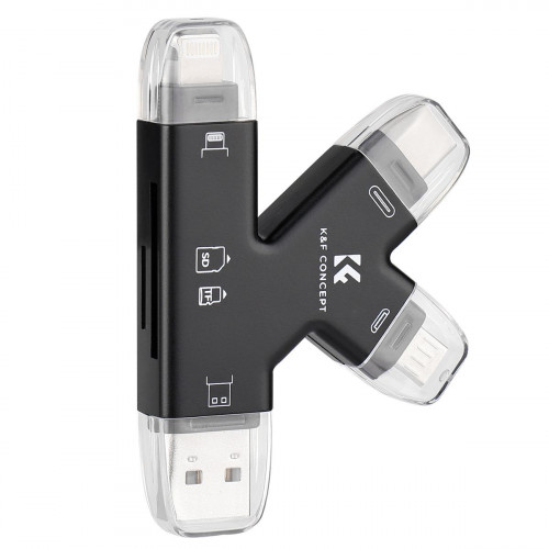 Картридер KF Micro SD 4в1 для Iphone/android/mac/pc