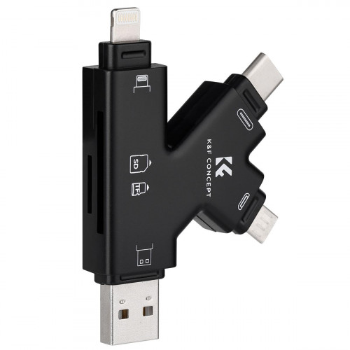 Картридер KF Micro SD 4в1 для Iphone/android/mac/pc