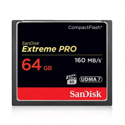 Карта памяти COMPACT FLASH 64GB CF SanDisk Extreme PRO