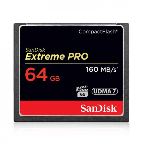 Карта памяти COMPACT FLASH 64GB CF SanDisk Extreme PRO