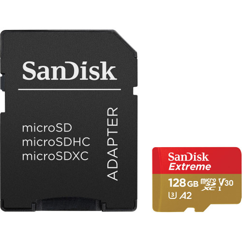 Карта памяти microSDXC 128Gb SanDisk Extreme