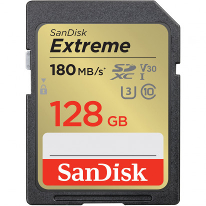 Карта памяти SD 128Gb SanDisk Extreme