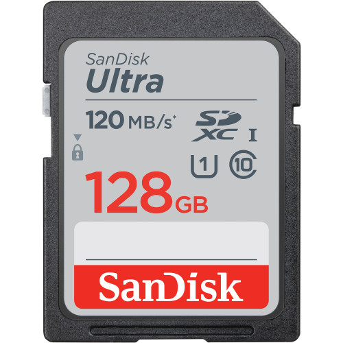 Карта памяти SD 128GB SanDisk Ultra
