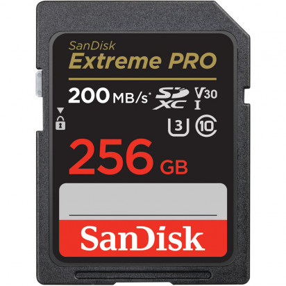 Карта памяти SD 256Gb SanDisk Extreme PRO