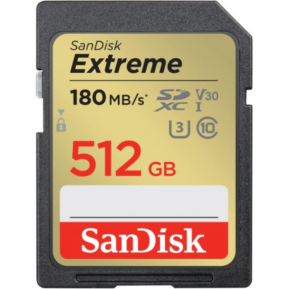 Карта памяти SD 512Gb SanDisk Extreme