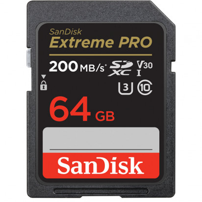 Карта памяти SD 64Gb SanDisk Extreme PRO