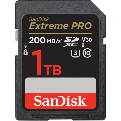 Карта памяти SD 1Tb SanDisk Extreme PRO