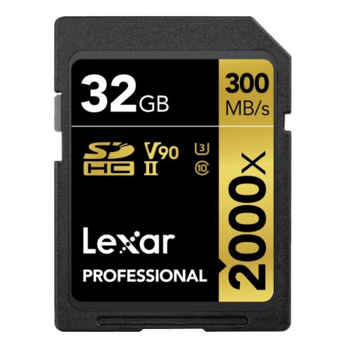 Карта памяти SD 32Gb LEXAR PRO 300mbs