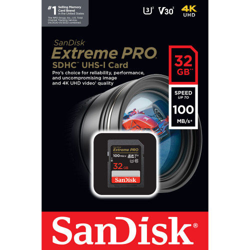 Карта памяти SD 32Gb SanDisk Extreme PRO