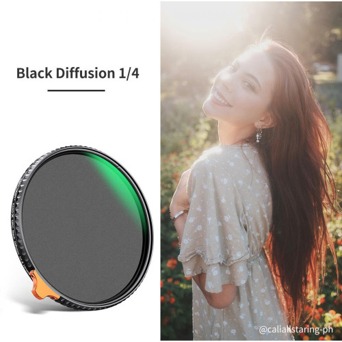 Светофильтр K&F Concept 58mm Black Diffusion 1\4 + ND2-ND32