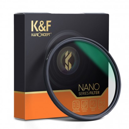 Светофильтр K&F Concept 58мм NanoX Black Mist 1/8