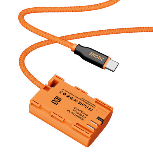 Питание ZGCINE USB-C на LP-E6