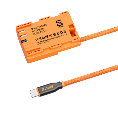 Питание ZGCINE USB-C на LP-E6