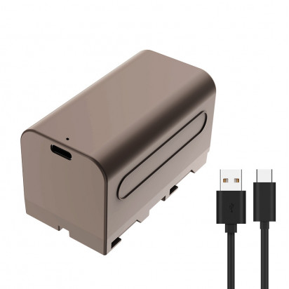 Аккумулятор Kingma NP-F750 5200mAh Type-C