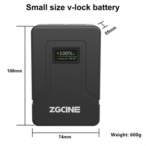 Аккумулятор ZGCINE V-mount 99WH 6800mAH