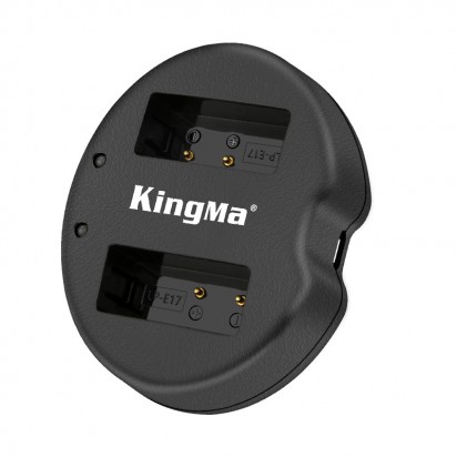 Зарядка KingMa LP-E17 Canon двухканальная
