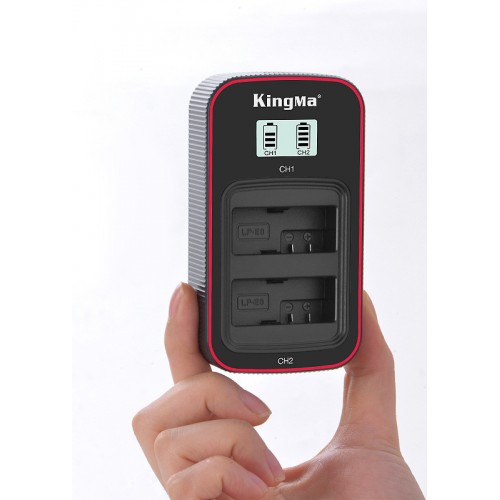 Зарядное KINGMA EN-EL14 Nikon Dual LCD