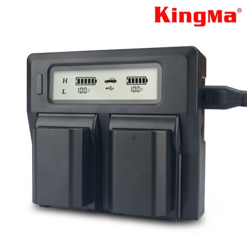 Зарядное устройство двухканальное Kingma NP-FZ100 SONY