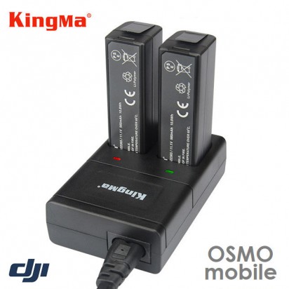 Зарядка KingMa OSMO mobile dji двухканальная