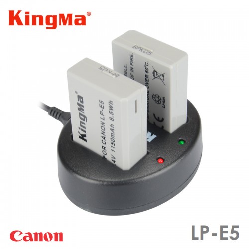 Зарядка Kingma LP-E5 Canon