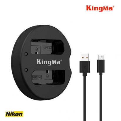 Зарядка Kingma EN-EL14 USB Nikon