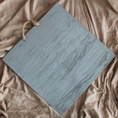 Фон деревянный 60x70 cm Белый Серый