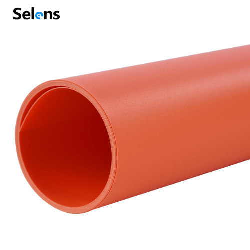 Фон PVC Selens Оранжевый 100х150 см