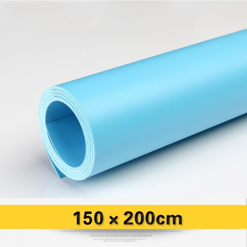 Фон PVC голубой матовый 150х200 см
