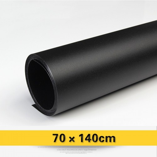 Фон PVC черный матовый 70х140 см