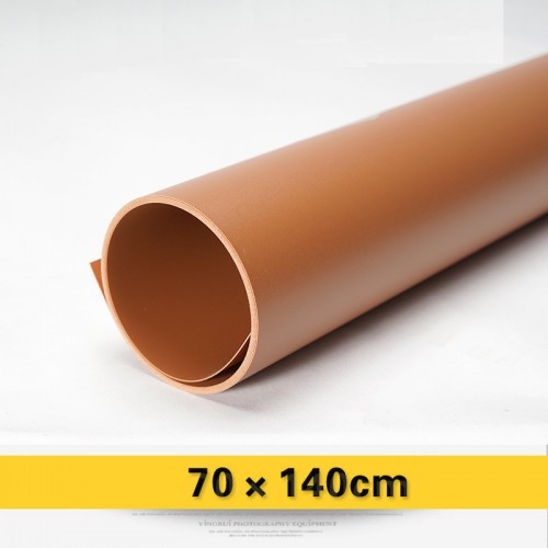 Фон PVC коричневый матовый 70х140 см