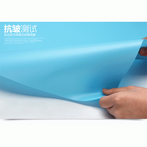 Фон PVC голубой матовый 70х140 см