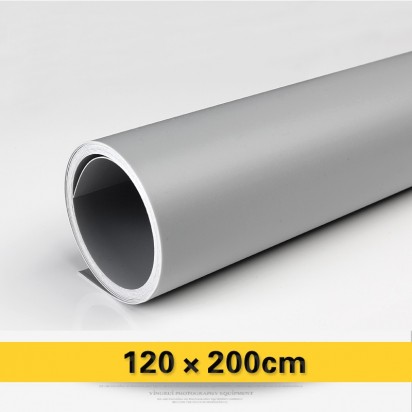 Фон PVC серый матовый 120х200 см
