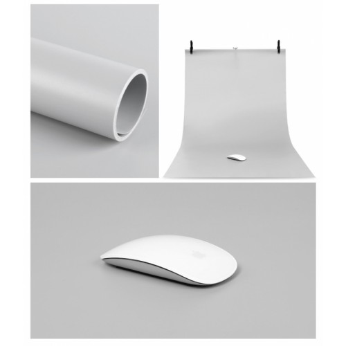 Фон PVC серый матовый 70х140 см