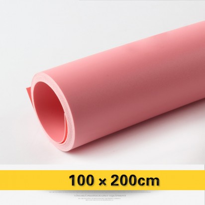 Фон виниловый розовый матовый 100х200 см