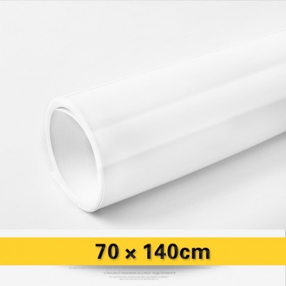 Фон PVC белый глянцевый 70х140 см