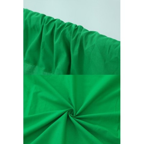 Фон тканевый зеленый хромакей 2x3 метра