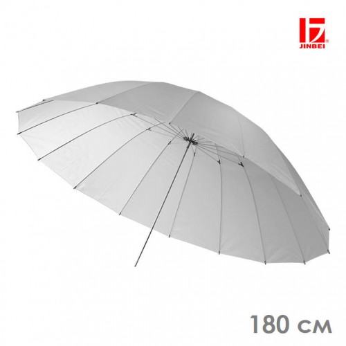 Фото зонт JINBEI белый на просвет 180 см