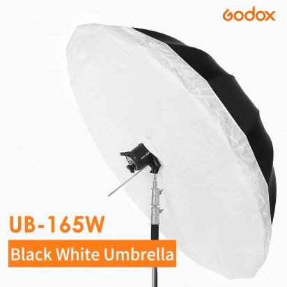 Зонт GODOX UB-165W белый черный с диффузором