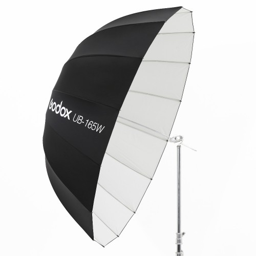 Зонт параболический GODOX UB-165W белый черный