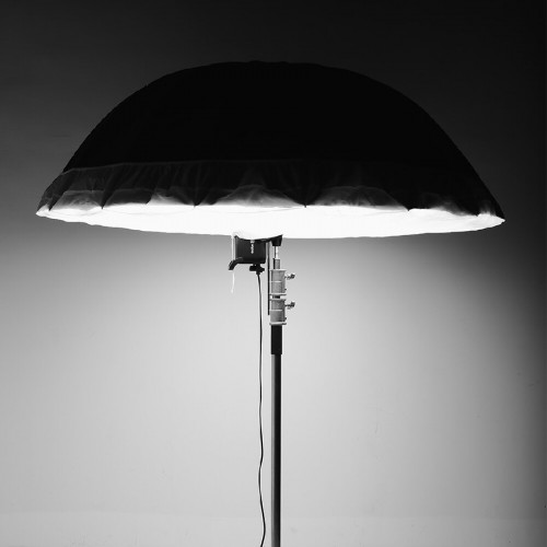 Зонт GODOX UB-105S Серебро черный с диффузором