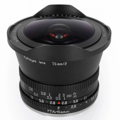 Объектив TTartisan 7.5mm F2.0 Sony E