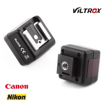 Светосинхронизатор Viltrox FC-8N башмак Canon Nikon